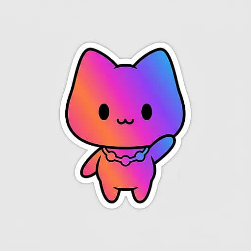 Kawaii sticker