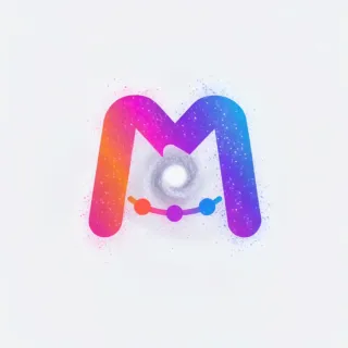 Sternenstaub-Wirbel — MorphLogo-M