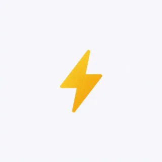 Goldschimmer auf einem Blitz-Logo — Volt-Blitz-Logo, eine fiktive Marke